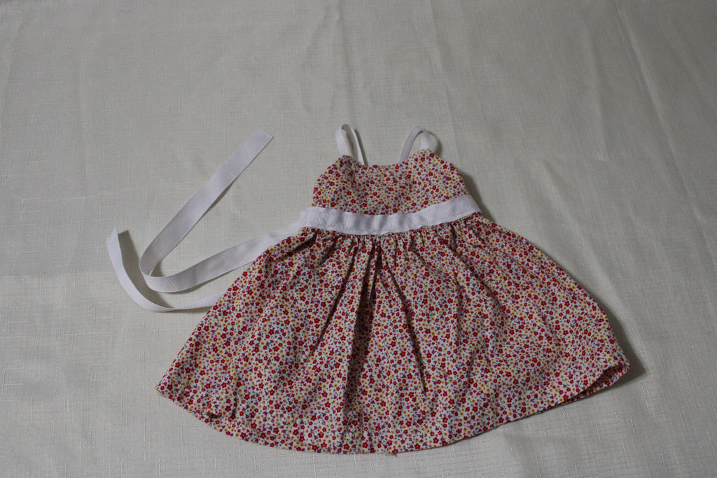 Handmade Flower Sun Dress for 18" Dolls - One of a Kind