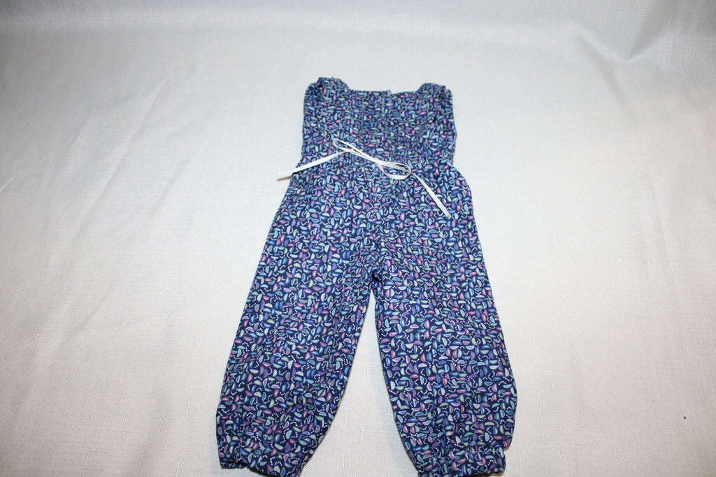 Handmade One-Piece Jumper for 18" Dolls - One of a Kind