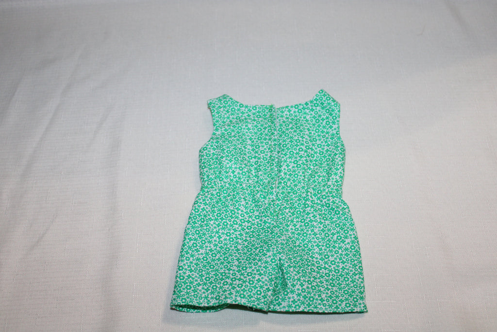 Handmade Green One-Piece Shorts for 18" Dolls - One of a Kind