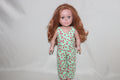 Handmade One-Piece Romper for 18" Dolls - One of a Kind