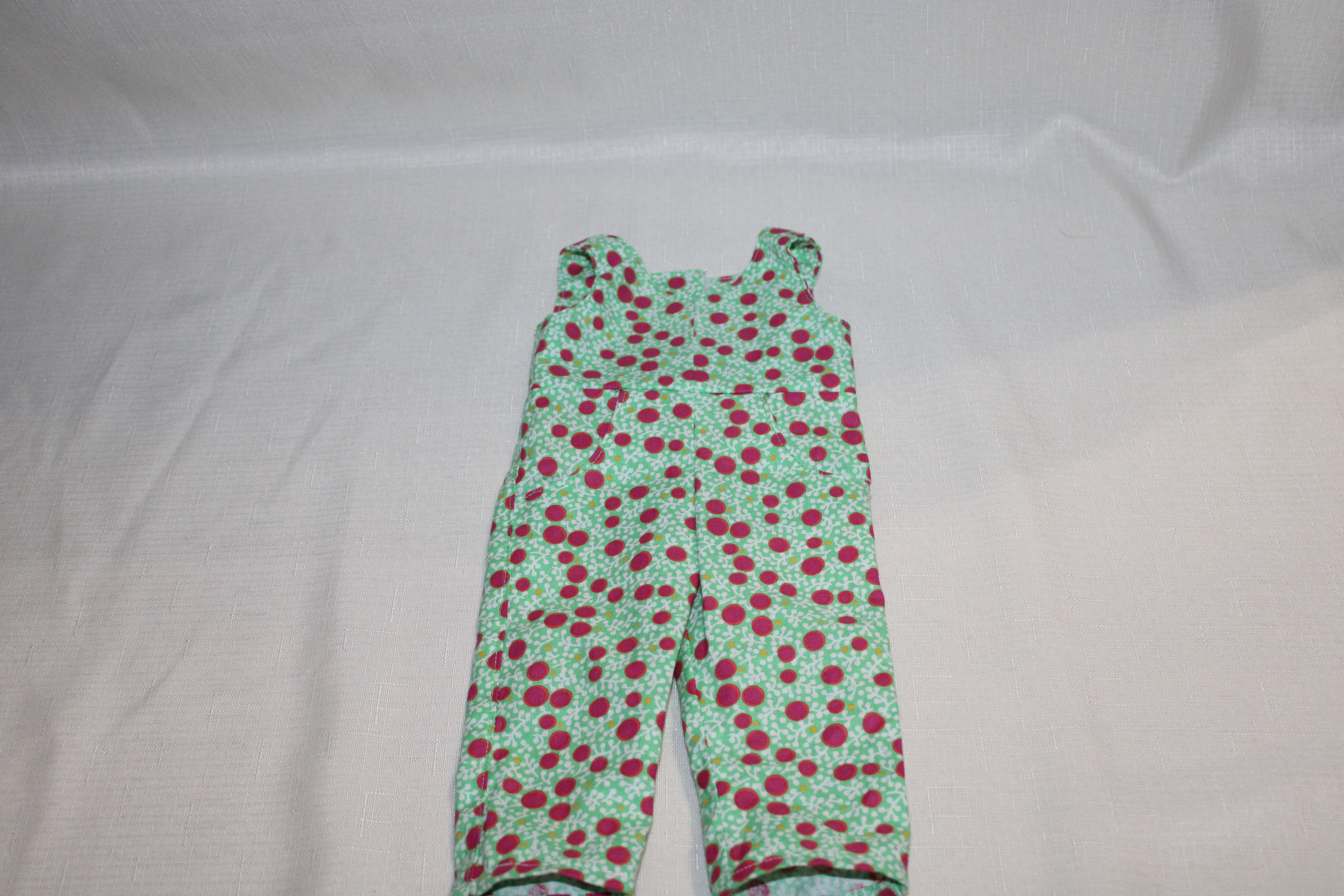 Handmade One-Piece Romper for 18" Dolls - One of a Kind