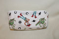 Handmade Toy Story Woody and Buzz Lightyear Zipper Bag - Small Cotton Pouch