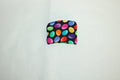 Mini Zipper Change Purse | Colorful Easter Print