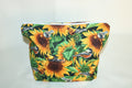 Zipper Bag | Sunflower & Bird Print